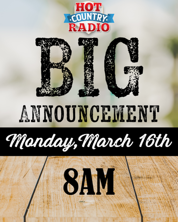 Big Announcement 